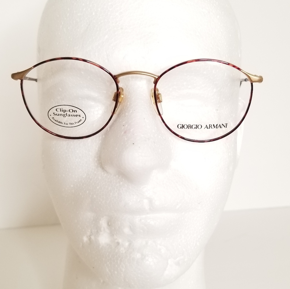 Vintage Giorgio Armani Round Eyeglasses